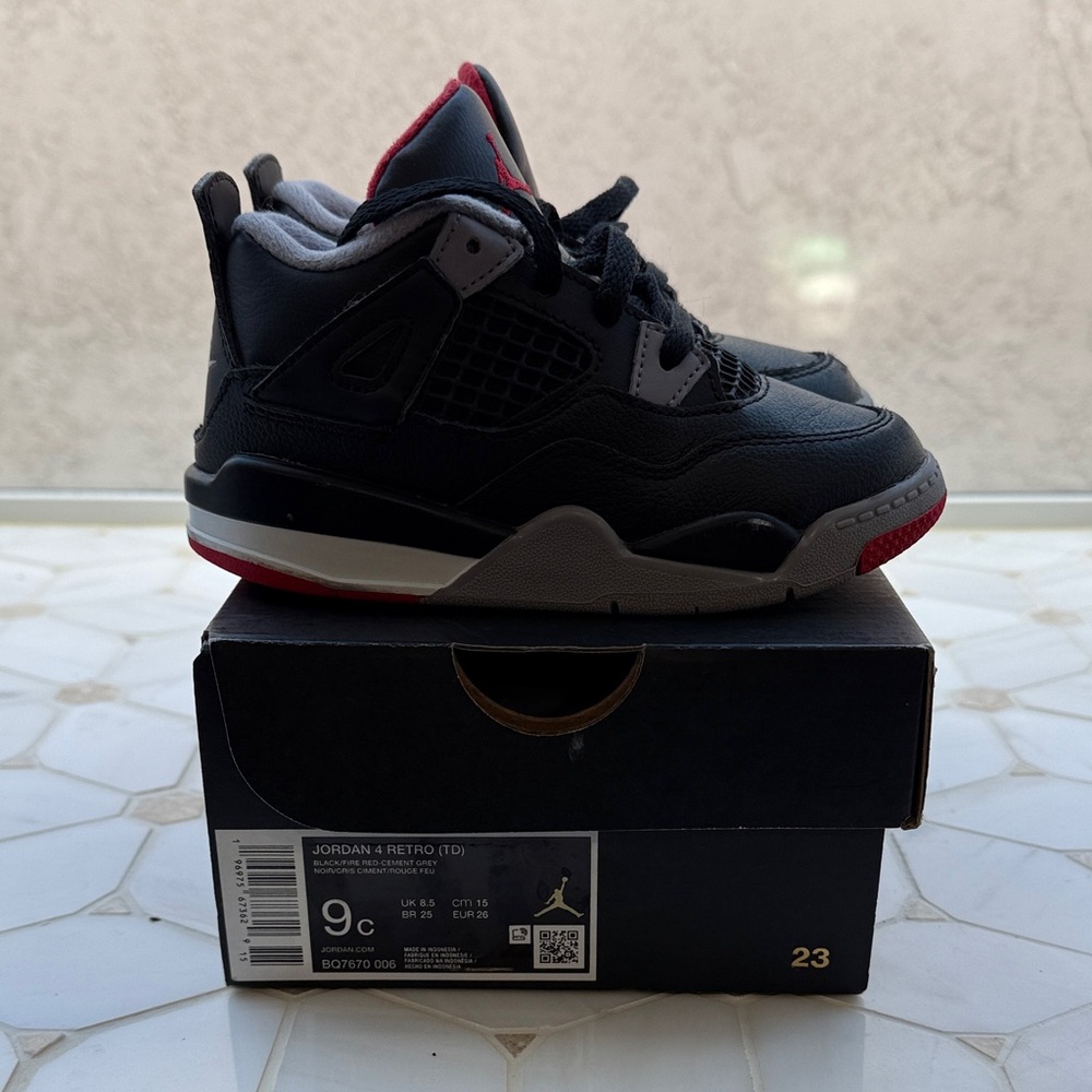 Jordan 4 Retro Kids 9c